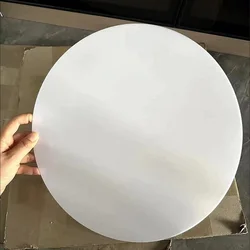 Naxilai Factory Hot Sale Wholesale Round Shape White Diffusion LED Light Box Cover Sheet Ceiling Lamp Cover Board DIY