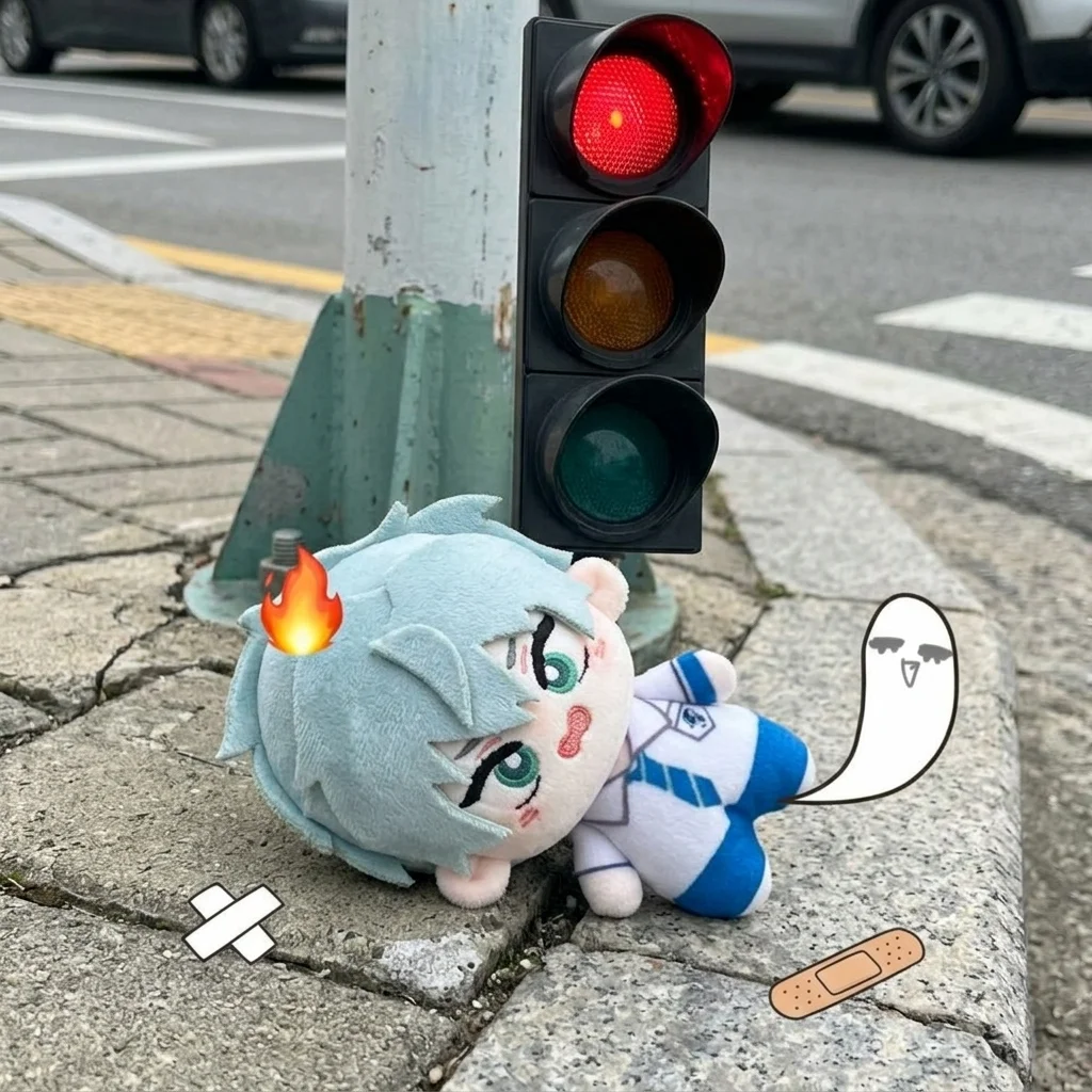 Kawaii Anime Alien Stage Starfish Body Cotton Doll Ivan Till Stuffed Desk Cosplay Stuffed Alien Stage Fans Collection Toys Gifts