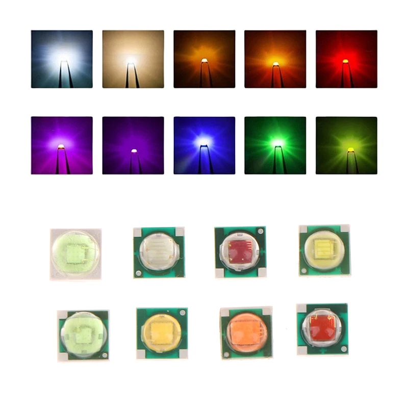

5/10PCS PCB Light Emitting Diode Lamp For DIY Bulb Light Bead SMD LED 3535 Chips 1-3W 3V Beads Light White Warm Mount
