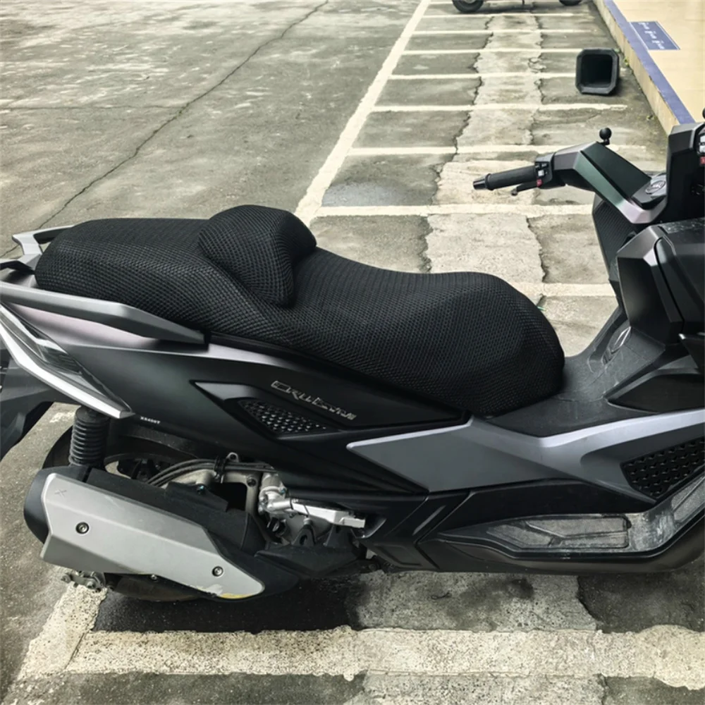 3D Honeycomb Mesh Seat Cover For SYM Cruisym 400  Cruisym400 Thermal Insulation seat Cover Modification Sunscreen Cushion Cover