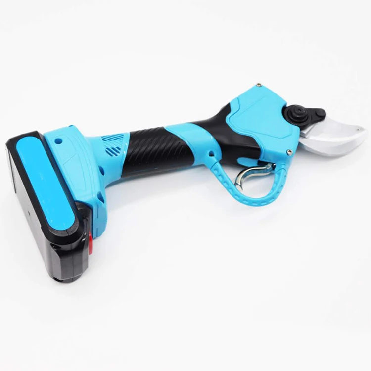 High Quality Cordless Rechargeable Lithium Battery Metal Electric Pruner Shear Garden Good Helper Pruning Shears