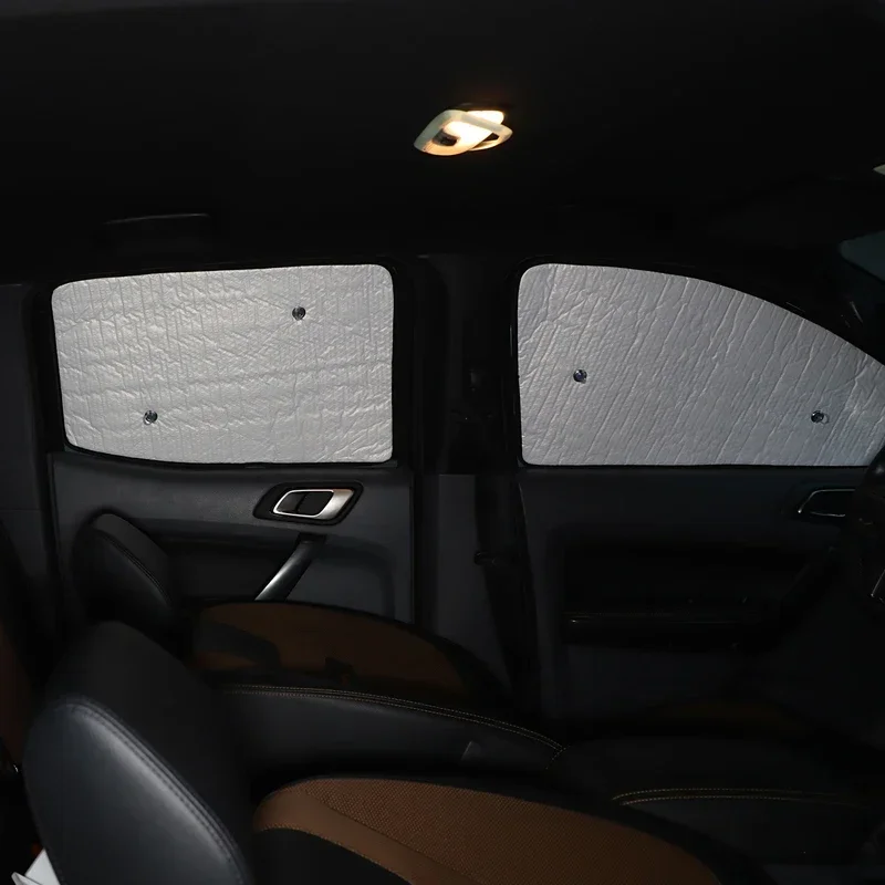 

For 2015-2021 Ford Ranger car front windshield full-window glass sunscreen sunshade car interior accessories set