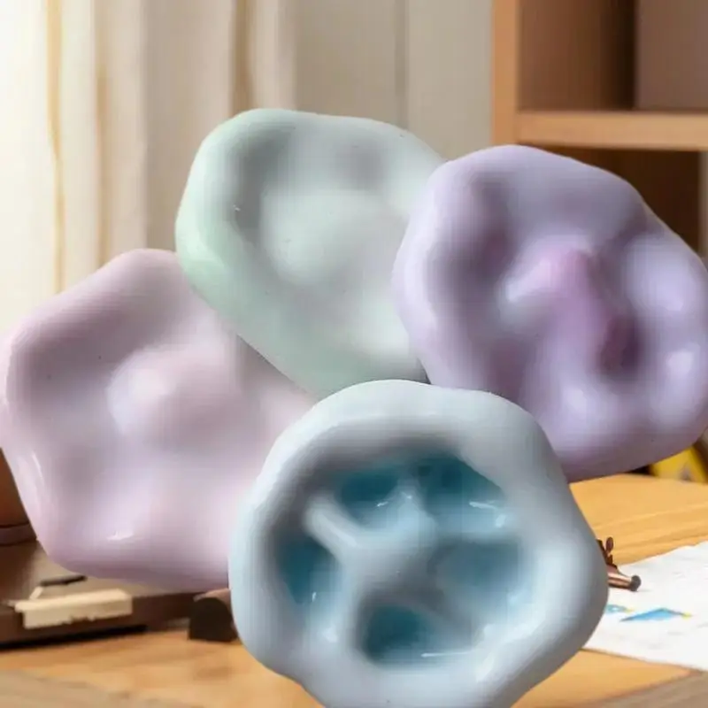 Stressabbauendes Squishy-Fidget-Spielzeug: sensorische weiche Bälle für Erwachsene und Kinder – tolles Geschenk zur Reduzierung von Angst