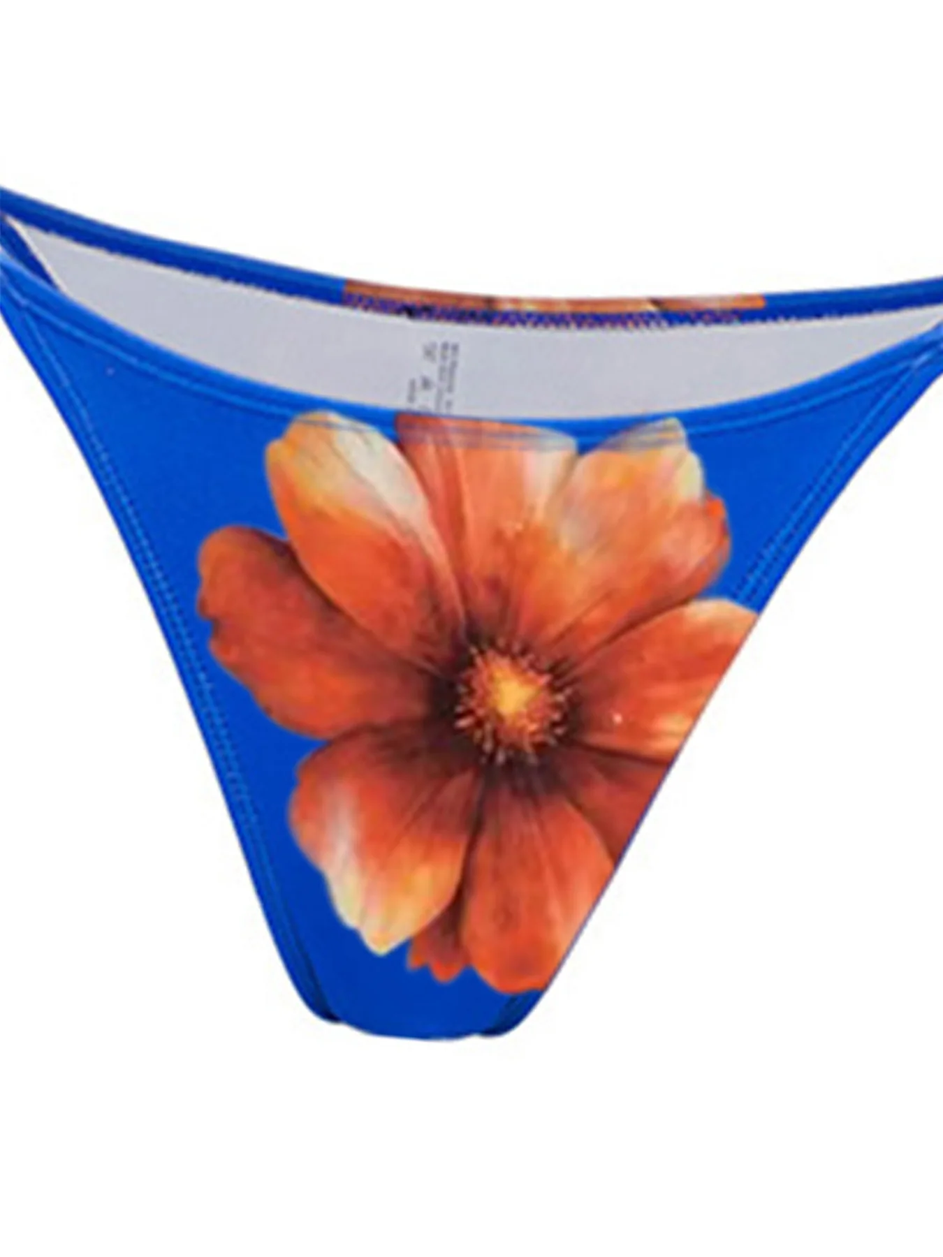 مثير الأزرق الرسن التعادل البيكينيات مجموعات 3 قطع مع زهرة طباعة شبكة تنورة طويلة المايوه المايوه ملابس الشاطئ biquini Tankini