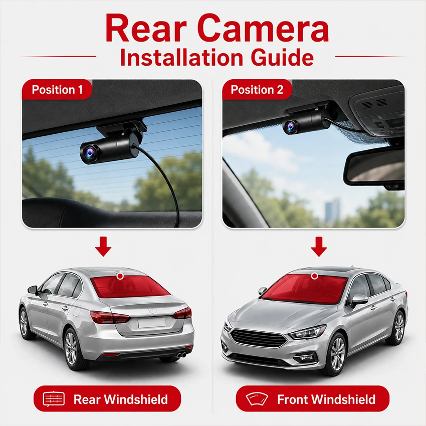 4K WiFi Dash Cam Car DVR for Volvo XC90 XC60 XC40 S90 V90 S60 V60 V40 C40 EX30 & Polestar 2, Dash Camera Vehicle Video Recorder