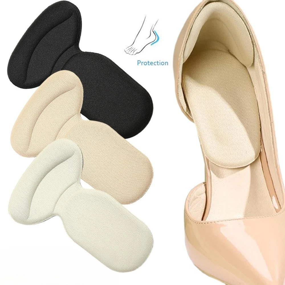 

1 пара мягких защитных пяток для высоких каблуков — удобные губчатые подушечки для свободной обуви, вставки для женской обуви