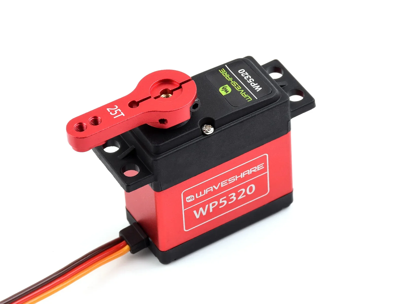Waveshare 20kg.cm / 35kg.cm Large Torque 180° Digital Servo, Copper Gear / Steel Gear, Waterproof And Dustproof