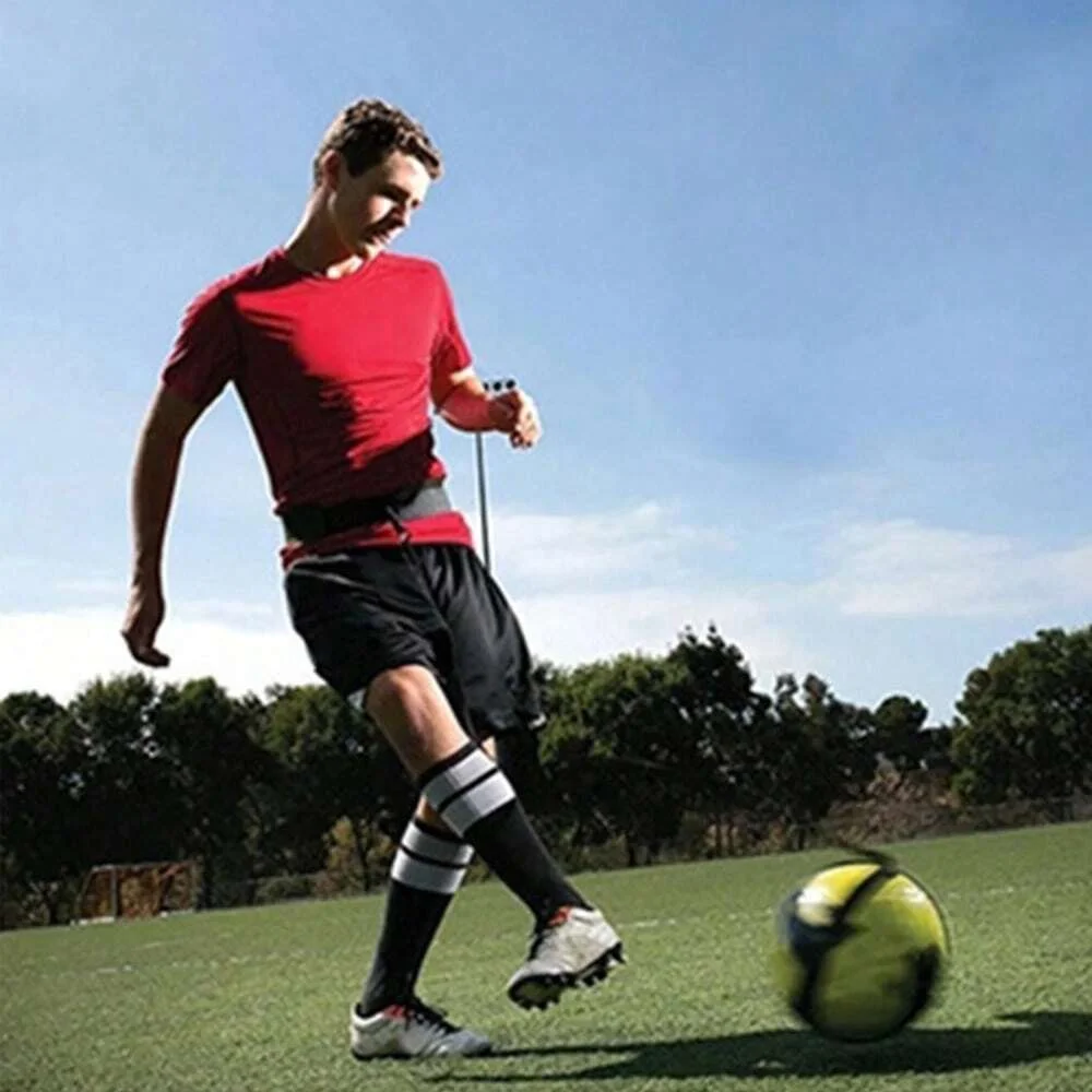 1pc Football Training Belt Soccer Ball Kicking Belt For Adult Football Trainer Mat Football Training Equipment