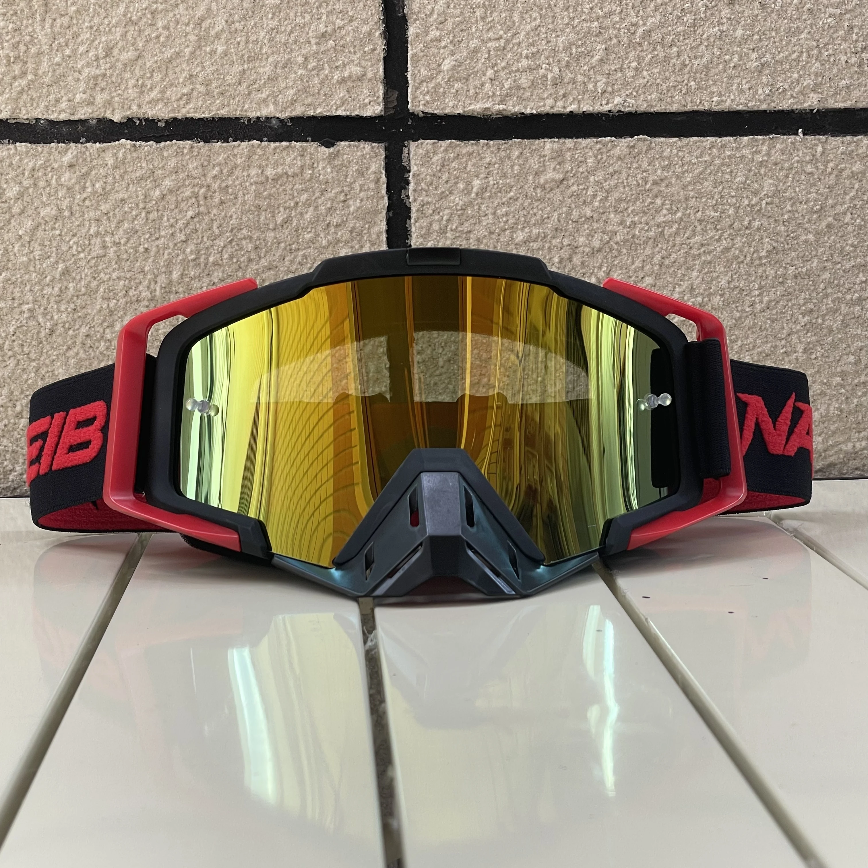

lunettes de moto N17 Motocross lunettes de cyclisme en plein air tout-terrain ski Sport vtt ATV Dirt Bike lunettes de course
