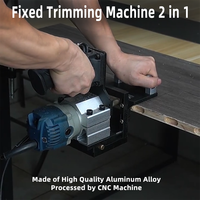 Mortising Jig & Loose Tenon Joinery System Invisible Trimming Machine Hole Stand Wood Trim Router Fixed Machine Punch Locator