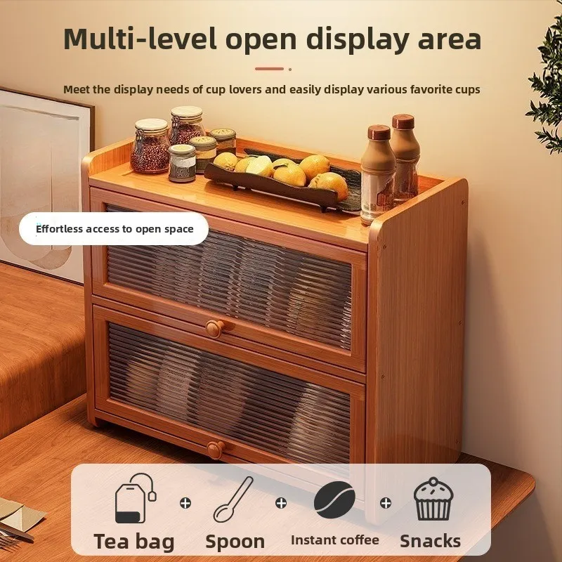 

Countertop storage rack, tabletop dining table, coffee cup, water cup, multi-functional storage, practical goods 35/50cm