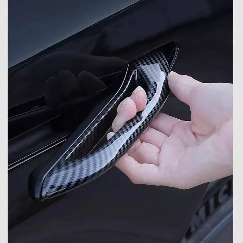 For Tesla Model Y/3 2019-2025 Door Handle Refresh Outer Door Handle Artifact Decorative Accessories Modified Luminous Version