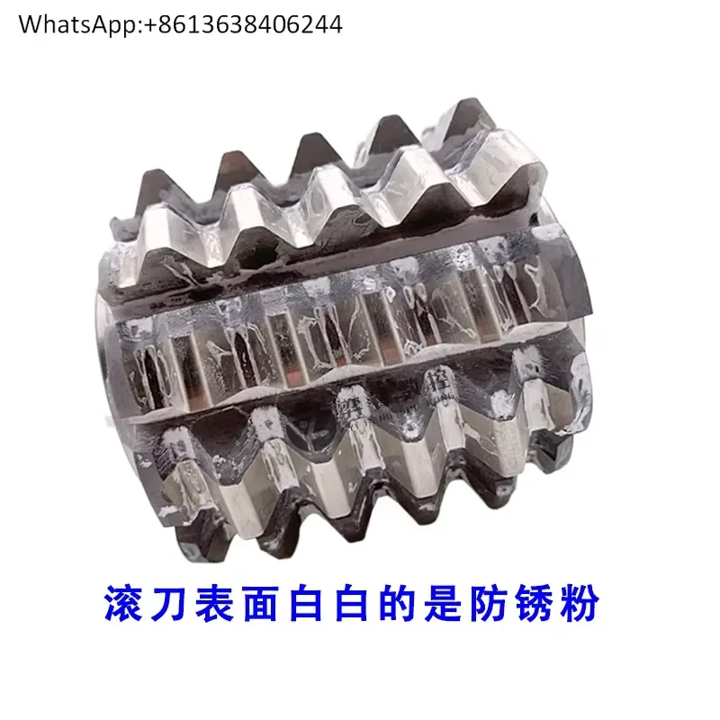 1PC for W6 Material Involute Spline Hob M0.5 M1 M2 M3 M4 M5 M6 M7 M8 M9 M10 Pressure Angle 30 Degrees Gear Cutting Tool