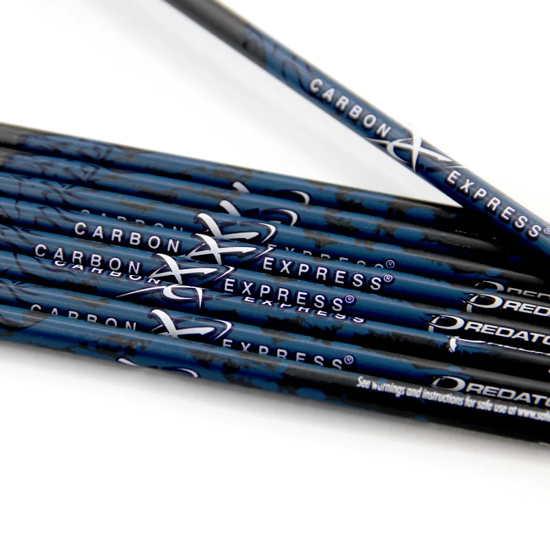

12Pcs 100% Pure Carbon Arrows Shaft 0.003" ID 6.2 mm 340 400 500 600 700 Spine 30 32 Inch Hunting Archery Shooting Compound Bow