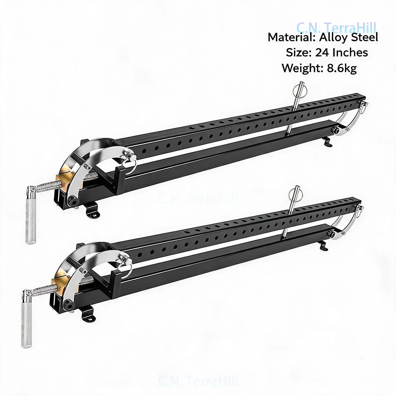 Wood Panel Clamp 2-Pack, Adjustable Board Clamp for Woodworking, Tabletop Alignment Tool for Splice Panels