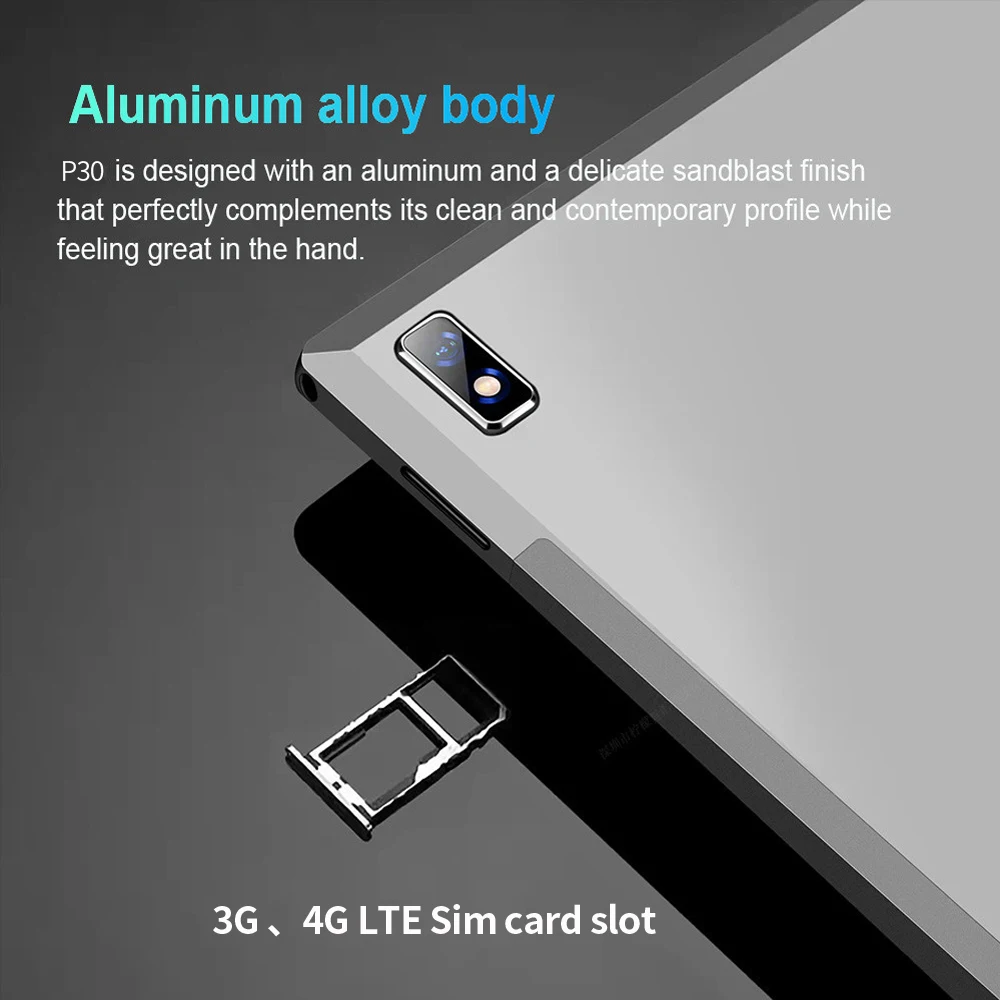    تابلت مع قلم، تابلت أندرويد 13، 6 جيجابايت + 128 جيجابايت، شاشة IPS عالية الوضوح 1280 × 800، يدعم مكالمات الفيديو