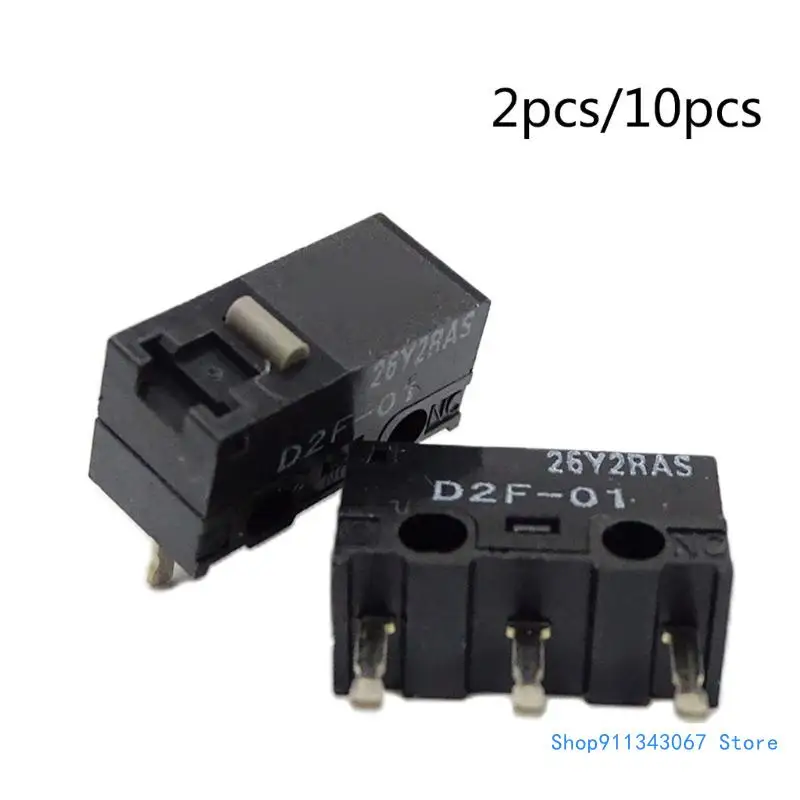 

2/10Pcs Mouse Micro D2F-01 Mouse Button Fretting 10 Million Clicks 1.47N Drop shipping