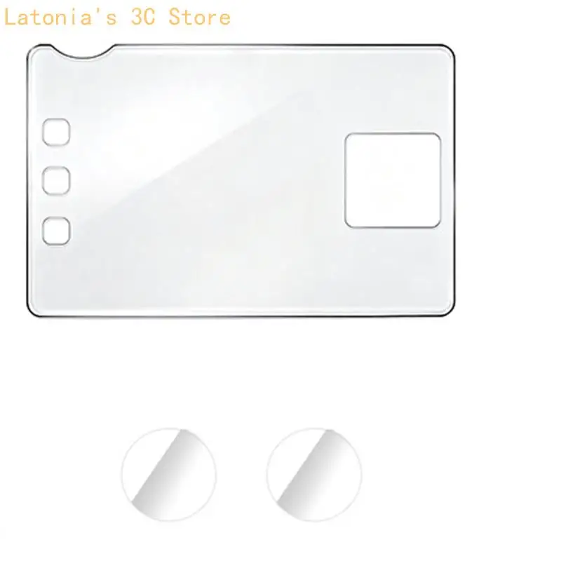 Camera Screen and Lens Tempered Glass Film Protector Set for Commute Travel X3UB