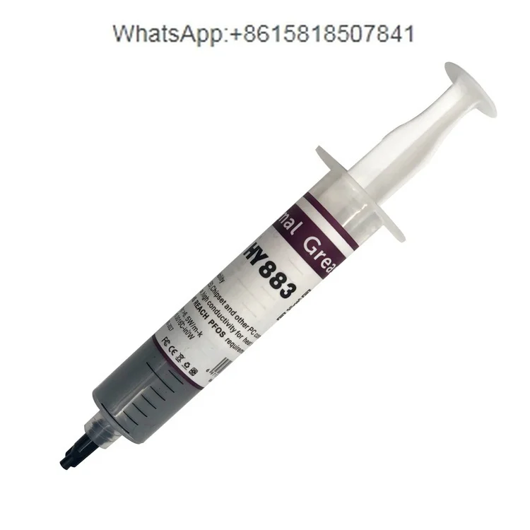 Graphics card thermal grease HY883 needle 20g high performance computer CPU thermal conduction 6.5W