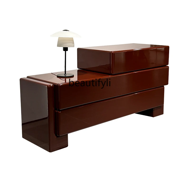 

French Vintage Style Sideboard Italian Lacquer Dining Sideboard Designer