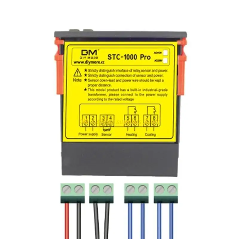 

A9LC STC-1000 LED-Thermostat для контроллера температуры инкубатора Охлаждение Охлаждение