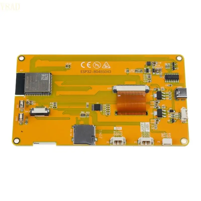 Y8AD 4.3 ESP32 Wi -Fi Development Board IntellyDisplay Screen Automatic скачать