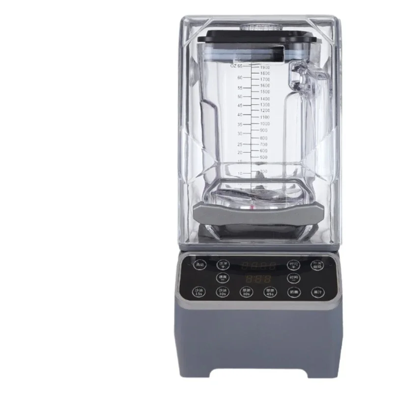 220V/110V High Speed Low Noise Blender Muti-function Juicer Food Processor Smoothie Blender Sound Insulation With Cover