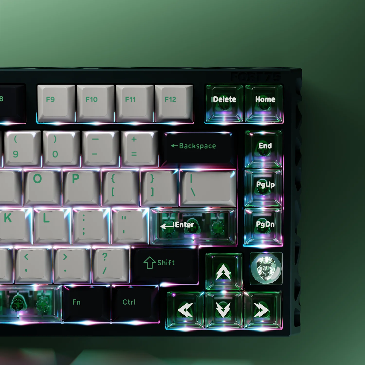 SIKAKEYB FORT75 Limited Edition Magnetic Keyboard RGB Wired Aluminum 75% Custom Keyboard for Gamer