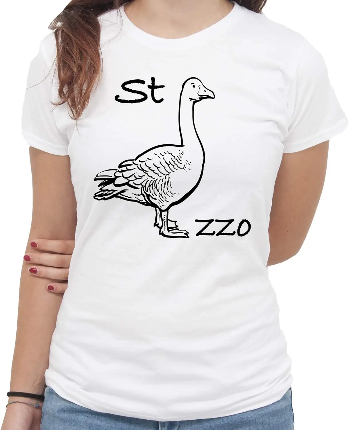 

IMage Goose Rebus T-Shirt Funny T-Shirt Funny Shirt Offensive Aesthetic Clothes Vintage Clothes Women Clothing Summer Cotton Tee