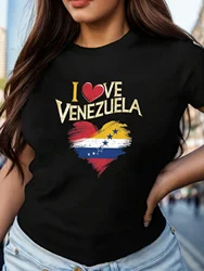 Heart I LOVE VENEZUELA women's comfit t-shirt