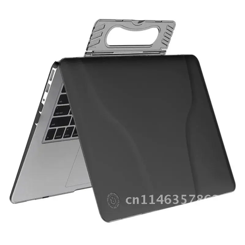 MacBook Pro 15 inch Case 2019 2018 2017 2016 Release A1990 A1707 with Touch Bar Handle Stand Hard Case Laptop Replace Cover