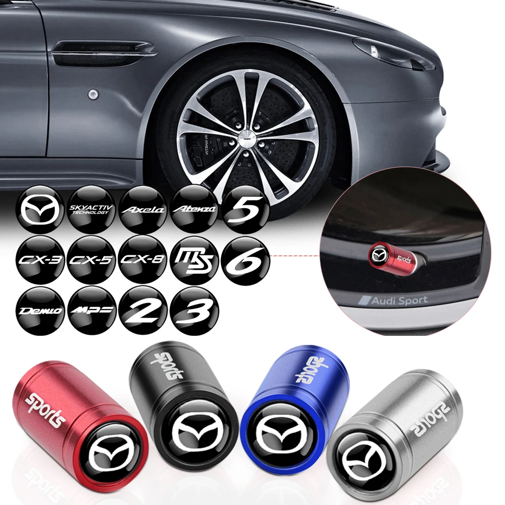 4Pcs Car Tire Air V…