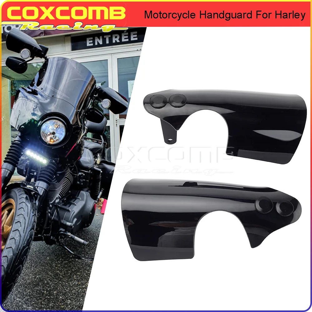 

Club Style Handguard Hand Frame Windshield Screen With Mount Bracket For Harley Dyna Fat Bob Wide Glide Low Rider Switchback