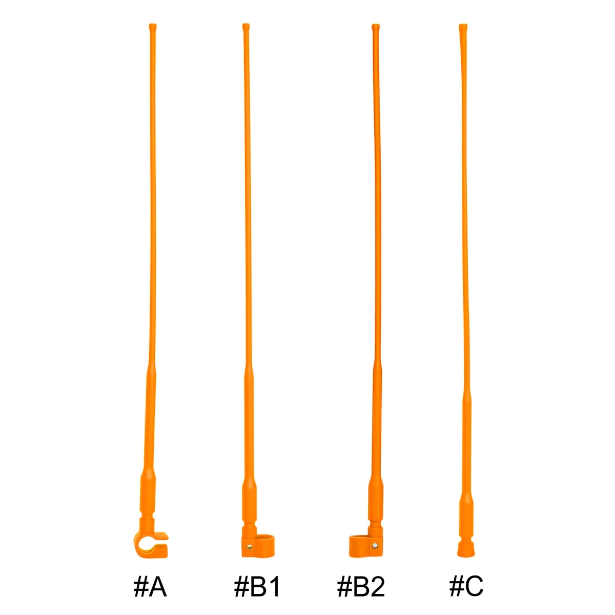 4Pcs Nylon Dekoration Antenne Simulation Signal Pol Zubehör 1/8 1/10 RC Crawler Auto TRX4 TRX6 SCX10 D90 D110 TF2 RGT Tamiya