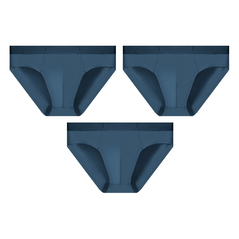 3pcs Men's triangle underwear 50 pack Modal summer thin breathable shorts, sports seamless antibacterial shorts