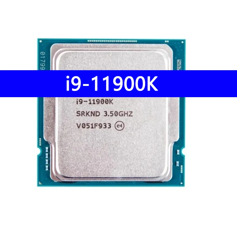 

i9-11900K CPU 14nm 8 Cores 16 Threads 3.5GHz 16MB 125W 11th Generation Processor LGA1200 for Z490 motherboard i9 11900K CPU