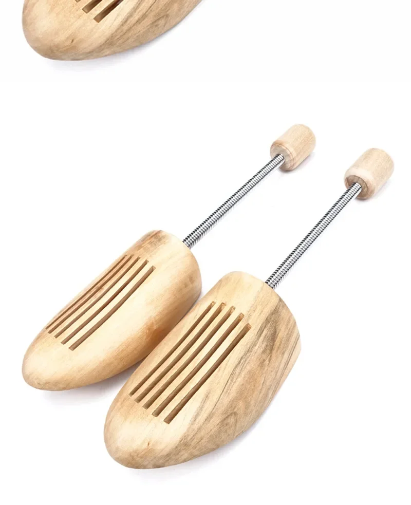 Schuhspanner aus Holz für Herren und Damen, zur inneren Stützung, verhindert Verformung, formt die Schuhe, verhindert Falten, 2 Stück. – Detail 11