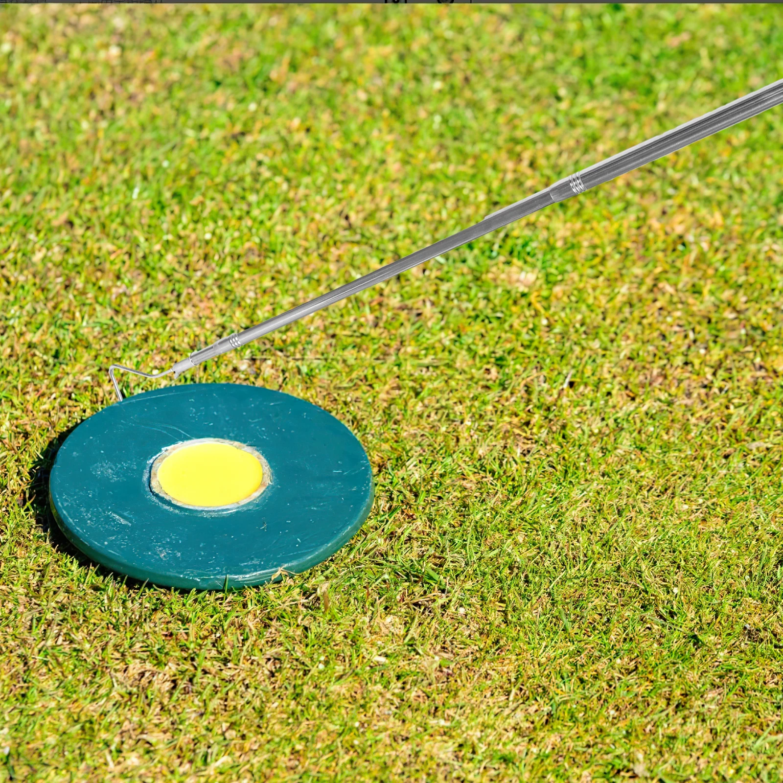 

Telescoping Retriever Pole 1 5m 3 Section Extendable Rod Golf Discs Hook Iron Portable Reusable Metal Stick Disc Golf