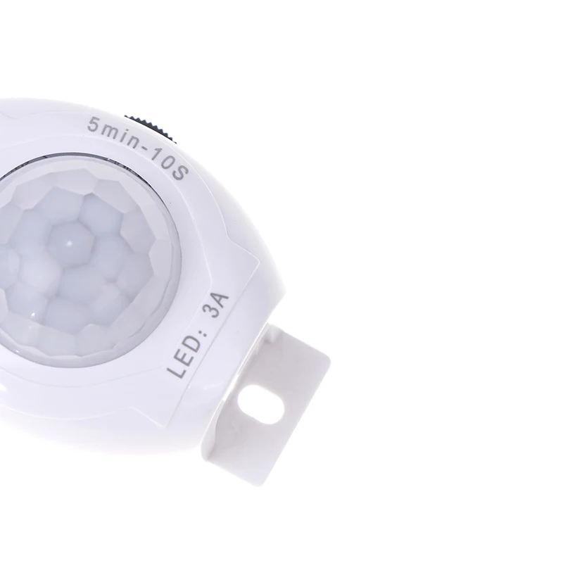 Motion Sensor Switch DC 5V-24V 3A Activated Timer Automatic Movement Detector ON OFF LED Strip Light PIR Motion Sensor Switch