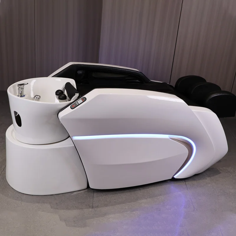 Intelligent electric massage shampoo bed