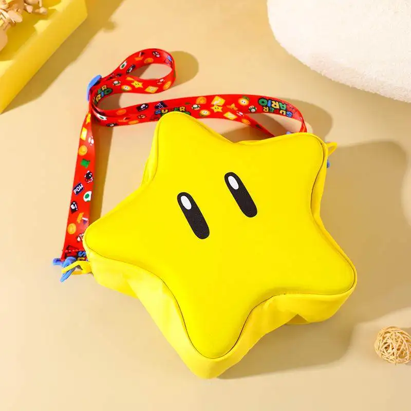 Niedliche Lucky Stars Anime Umhängetasche PU-Leder Rucksäcke Kawaii Cosplay Zubehör Schultasche Make-up Aufbewahrungstaschen Geburtstagsgeschenke – Detail 4