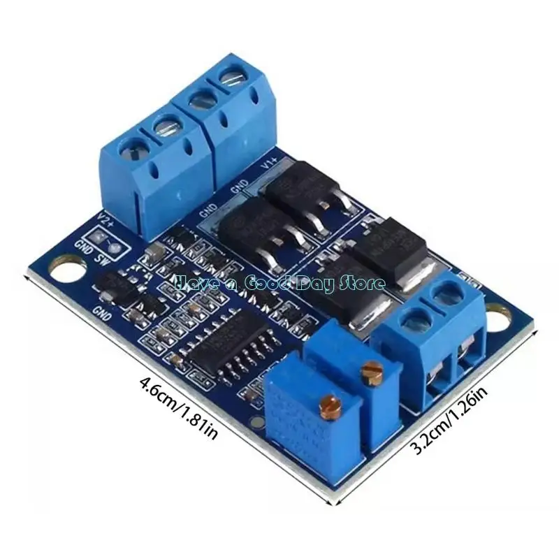 462D 이중 전원 스위칭 모듈 UPS 무정전 전원 공급 장치 이중 저전력 차동 이상적인 다이오드 지원