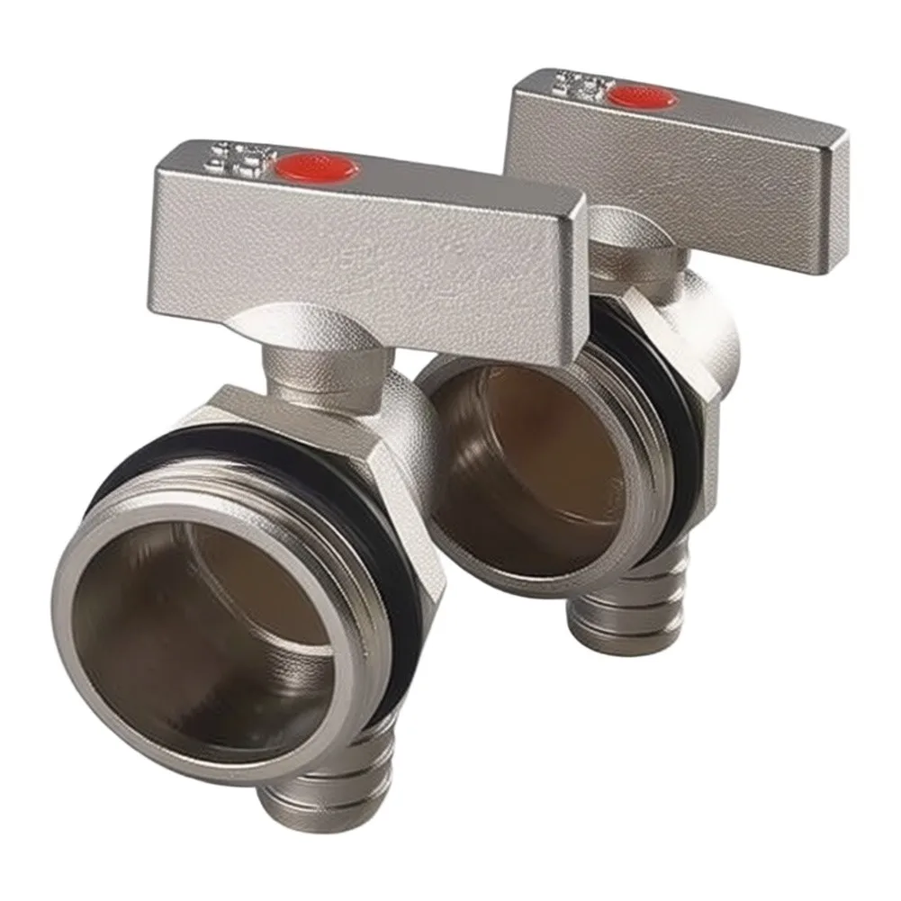 Drain and Air Release Valve for Floor Heating Systems Compatible with Standard Hydronic Radiator and Geothermal Loops