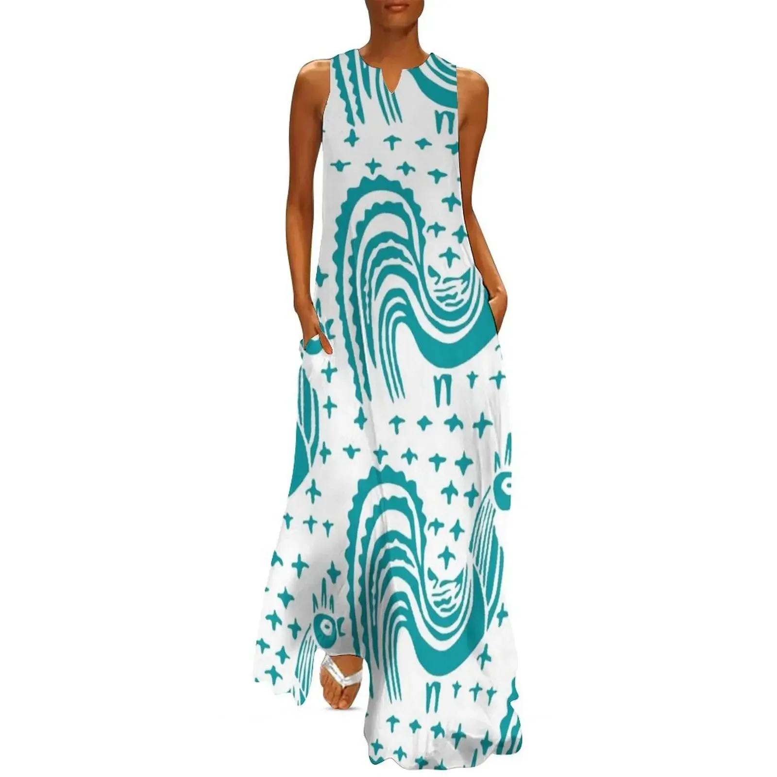 

Vintage Pyrex Butterprint Rooster Long Dress Dresses gala Summer women's clothing summer dress woman 2025 Dress
