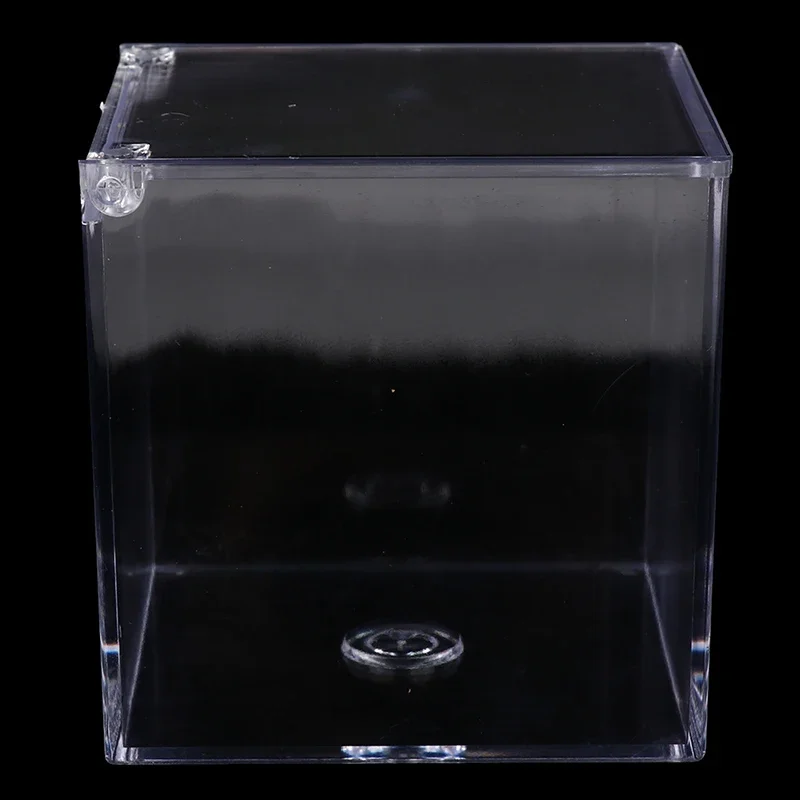 Wholesale Acrylic Capsule Coffee Storage Box Holder Transparent Dustproof Case with Lid  Nibs Paper Clips Wholesale School