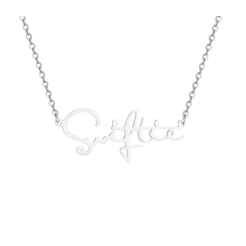 Superior Quality 316L Stainless Steel 1989 Signature Necklace Music Festival Fan Gift Party Focus Jewelry for Women's