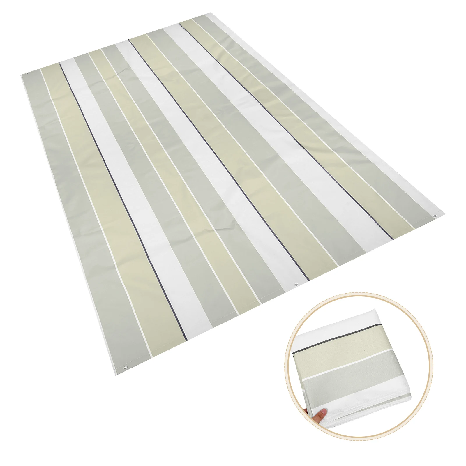 Auvent imperméable en tissu Oxford 228x109Cm, couverture extérieure de remplacement, pare-soleil, ensembles de jeux de jardin, Protection Uv, chaise pivotante de jardin