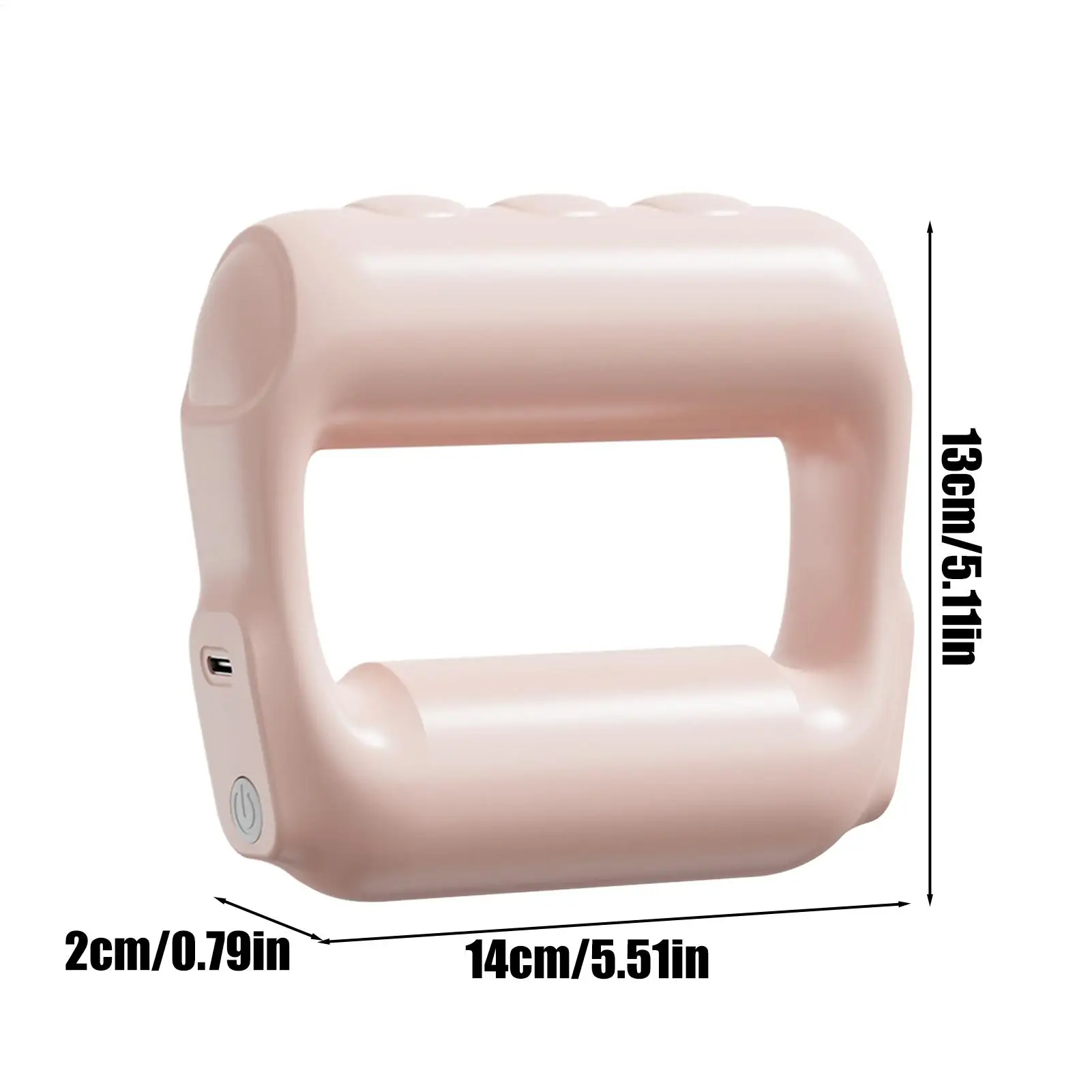 Massagegerät für Faszien, 5-stufig, Ganzkörper-Faszienring, schnelles Aufladen, Cellulite-Massagering für den Heimarbeitsplatz, Oberschenkel, Bein, tief