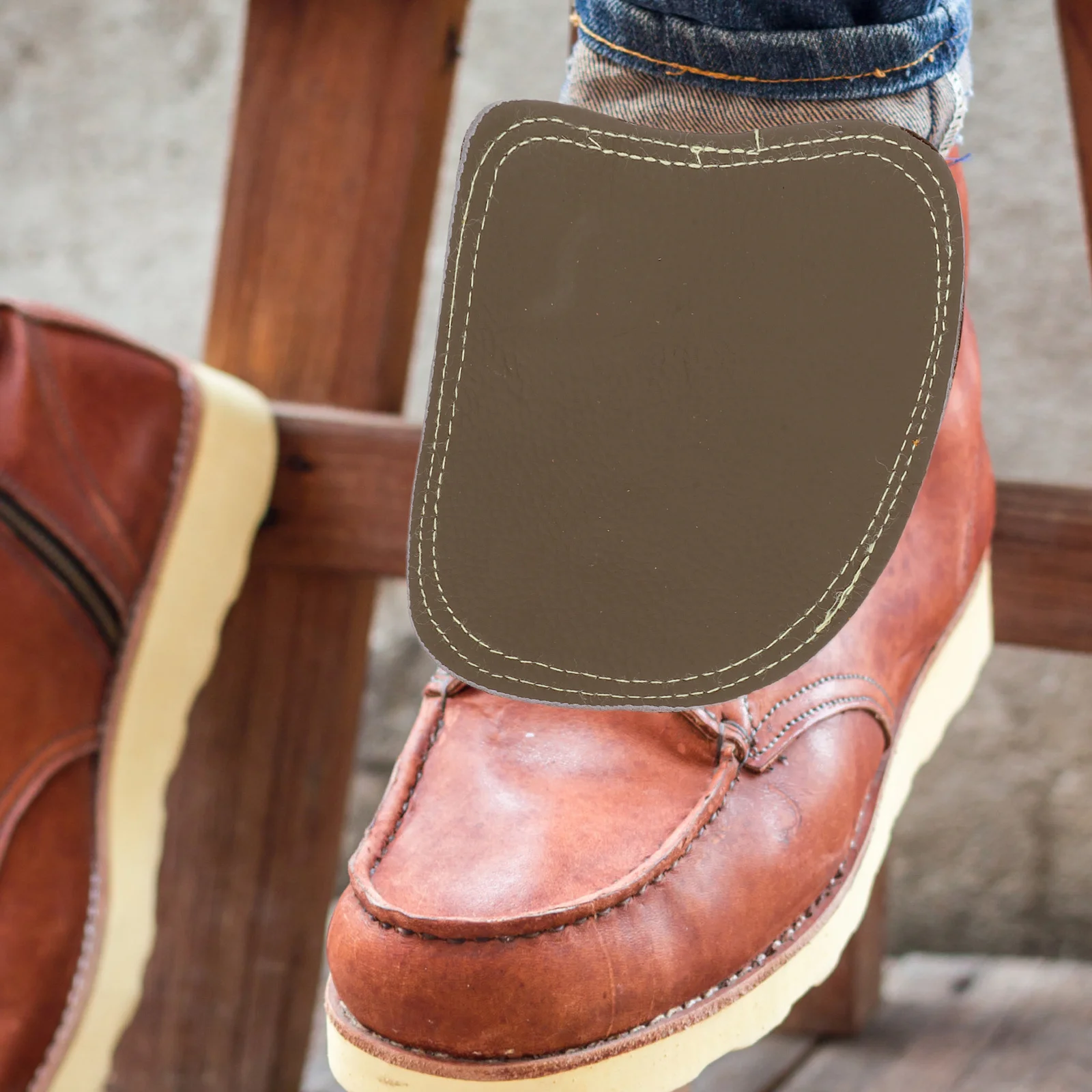 2 قطعة أغطية أحذية السلامة مقاومة للحرارة أغطية أحذية اللحام واقية حراس القدم لحام الحرارة العالية #6