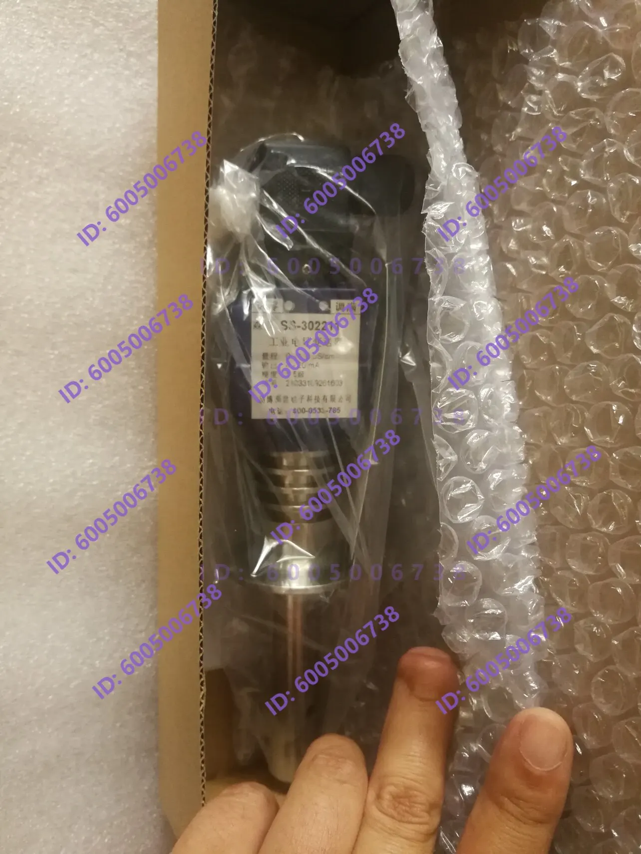 Water bath sterilizer, conductivity transmitter SS-302211, 0-100us/cm